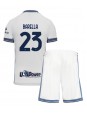 Inter Milan Nicolo Barella #23 Bortedraktsett Barn 2024-25 Korte ermer (+ bukser)